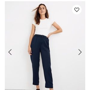 NWT Drapey Tapered Pleat Pants